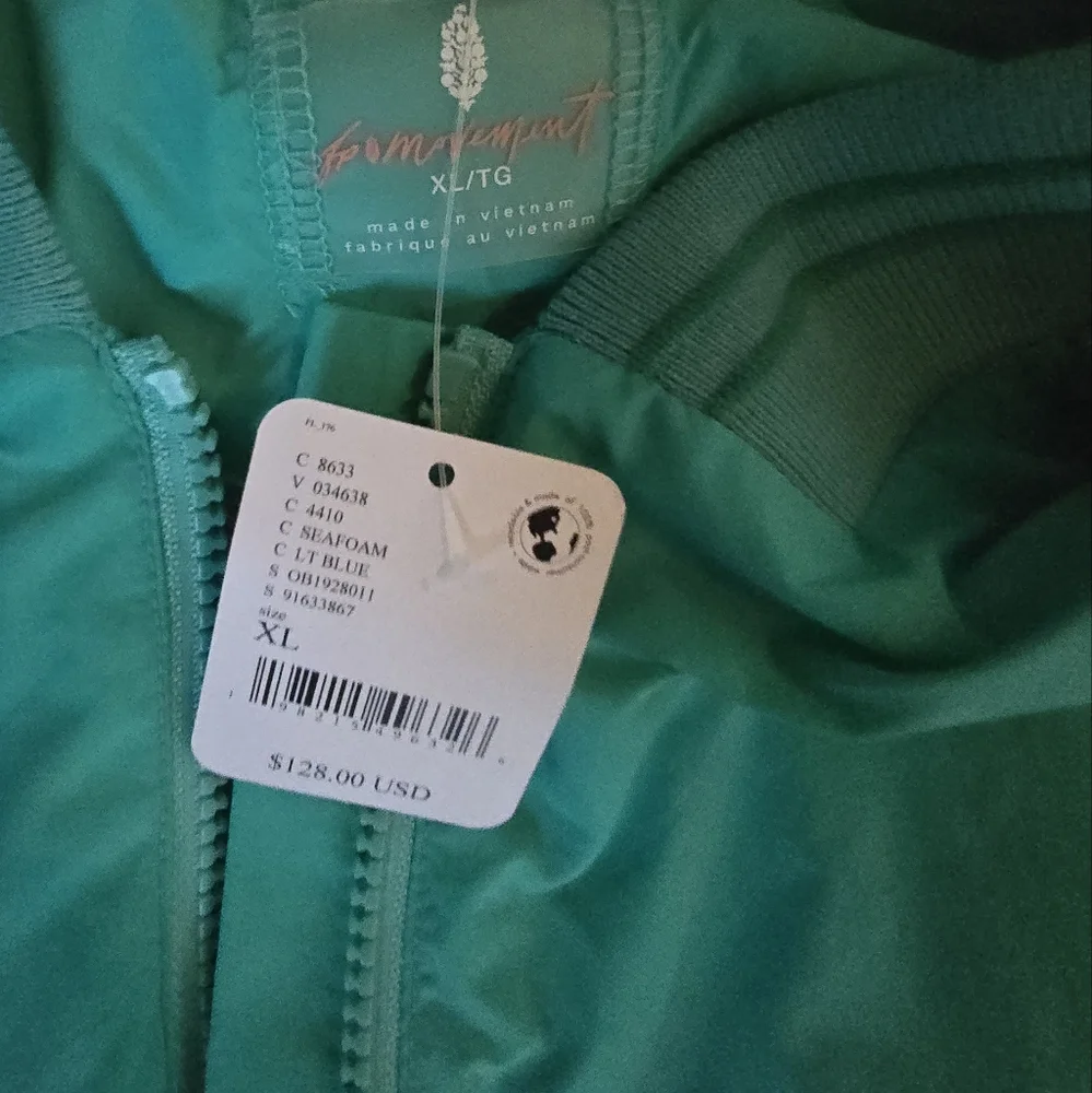 NWT Free People Match Up Rugby Pullover - Picture 7 of 9